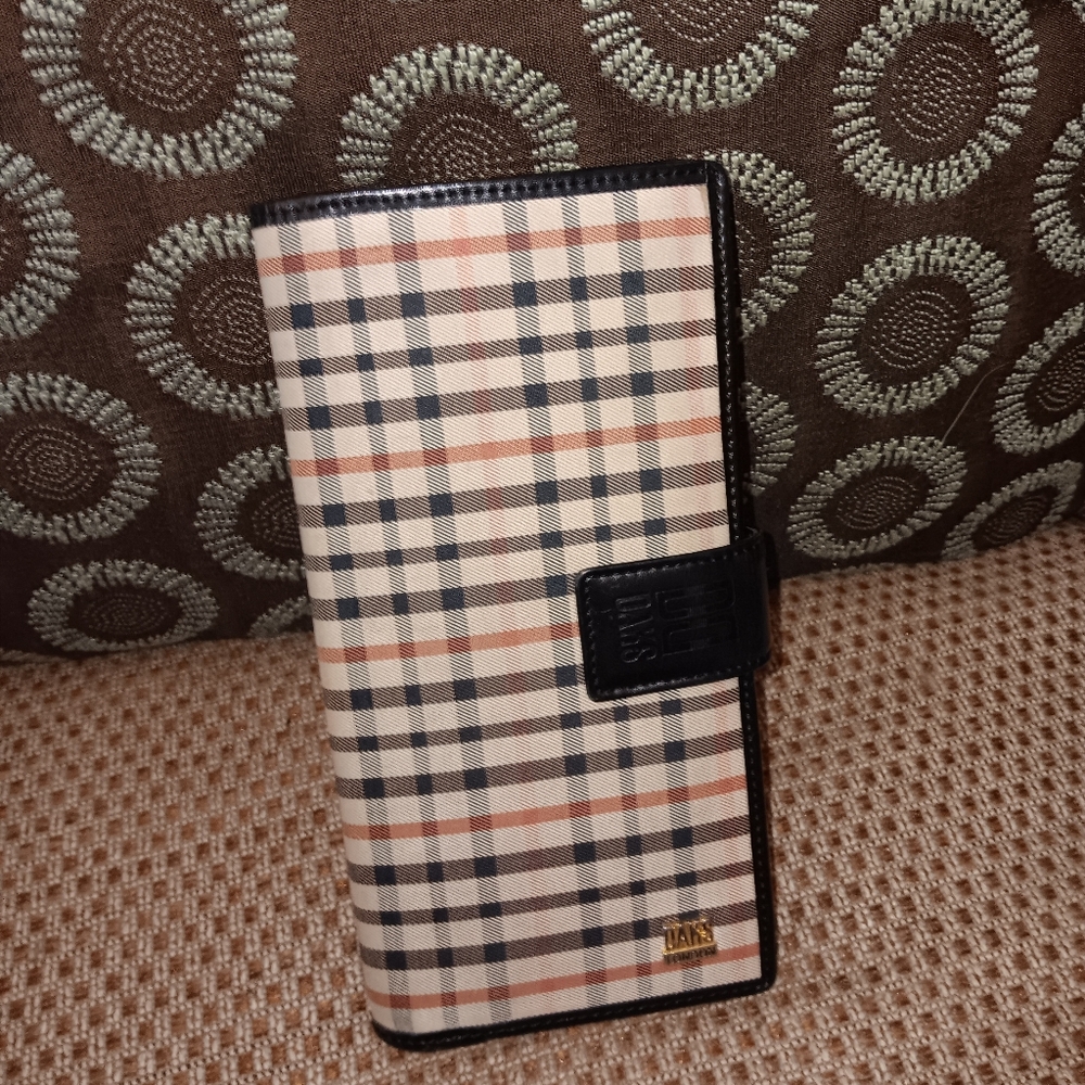 Daks London Checker Wallet